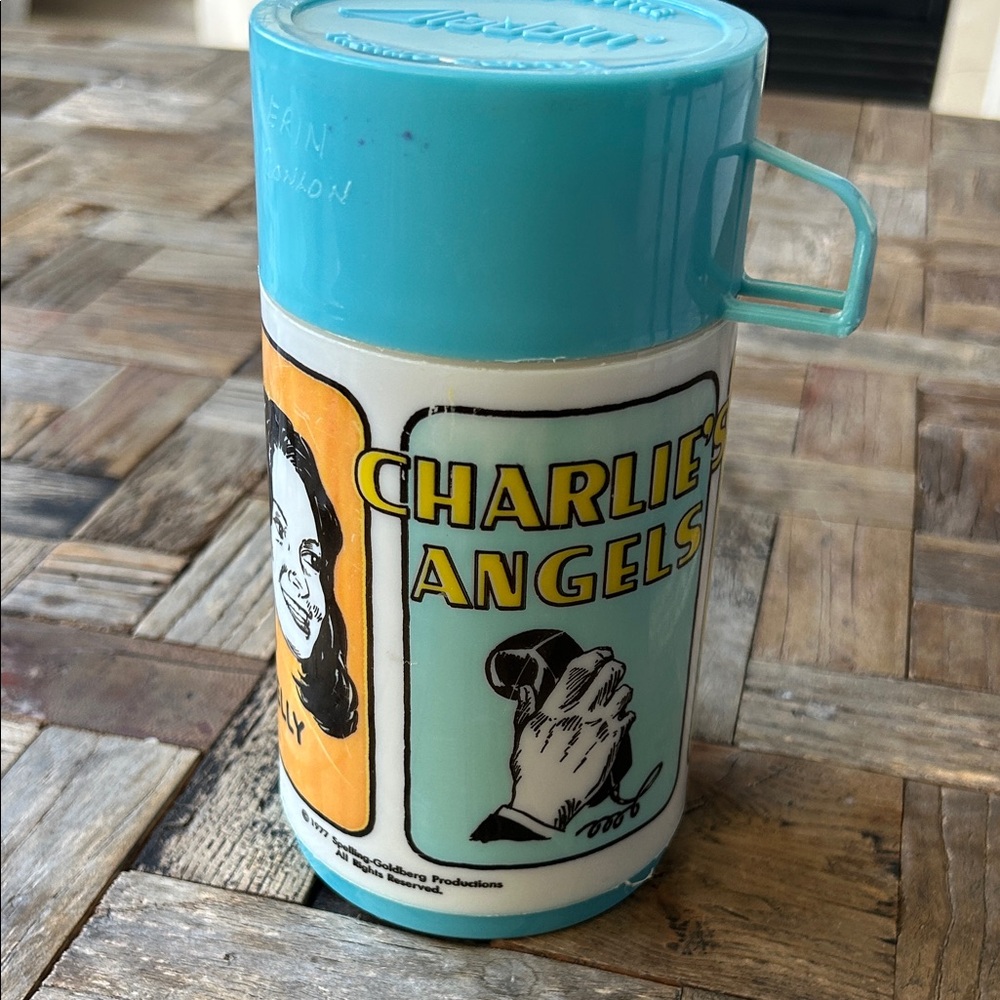 Aladdin Charlie’s Angels Vintage Thermos 1977